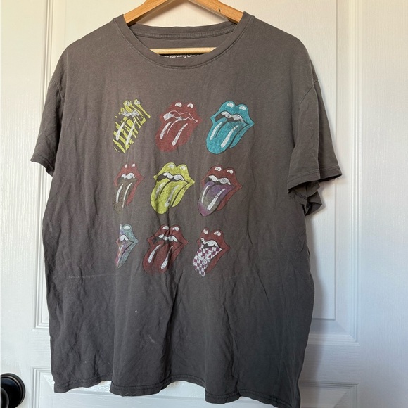 The Rolling Stones Gray Short Sleeve Tee - Picture 2 of 5